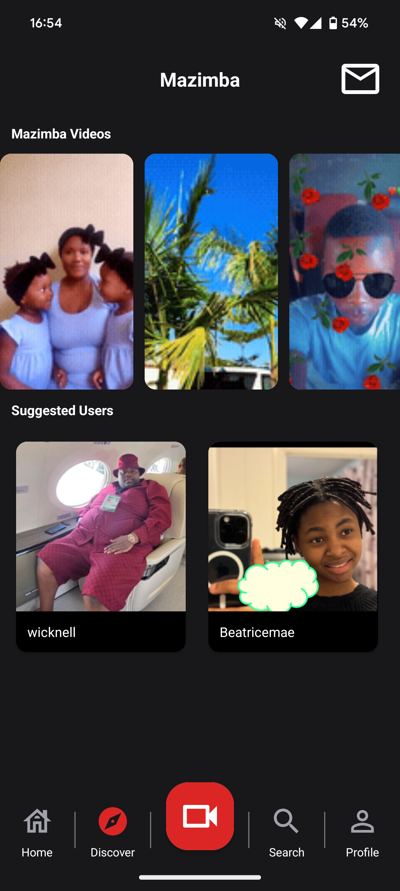 Mazimba video feed